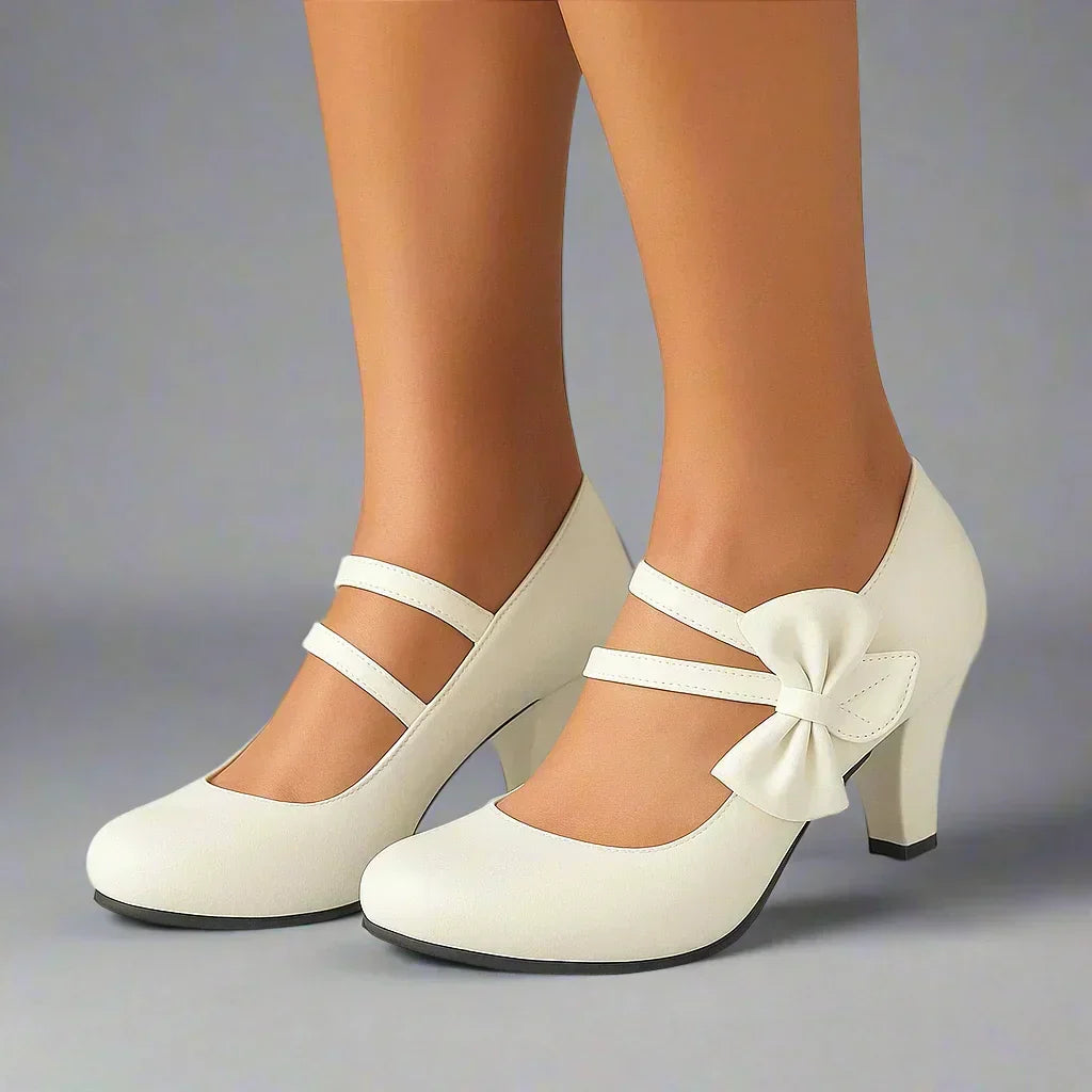 Bel | Women's Cushioned Buckle Elegant Heels