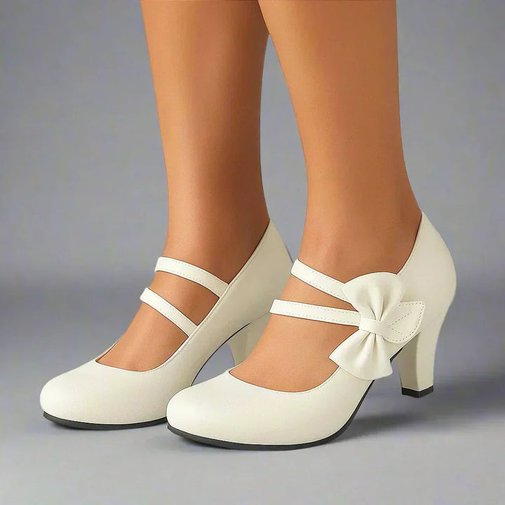 Bel | Women's Cushioned Buckle Elegant Heels