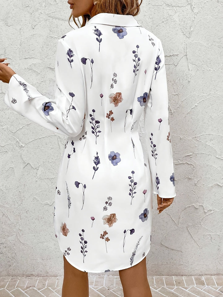 Maya | Women's Elegant Floral Midi Dress