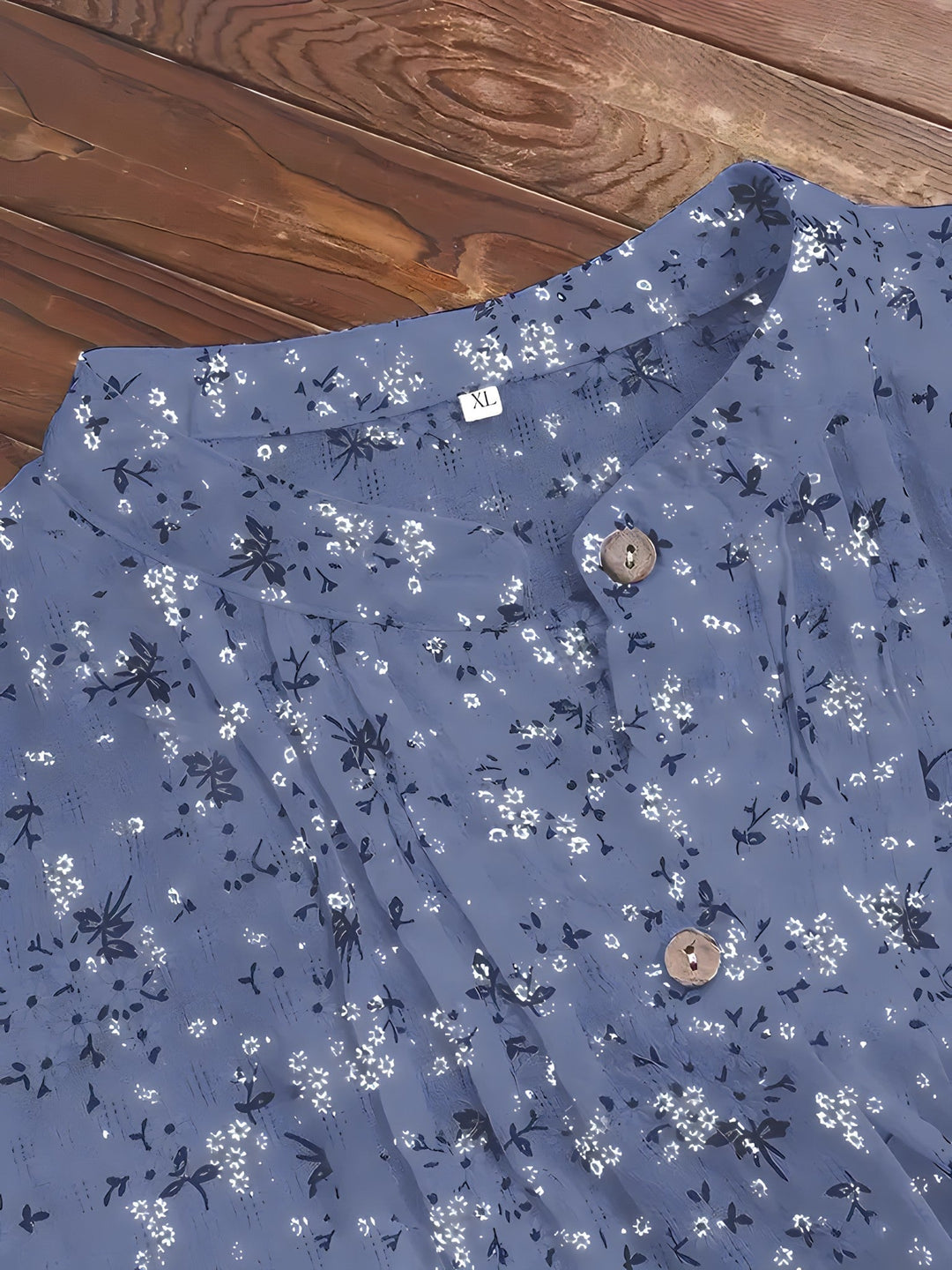 Anne | Women's Longline Relaxed Timeless Floral Shirt