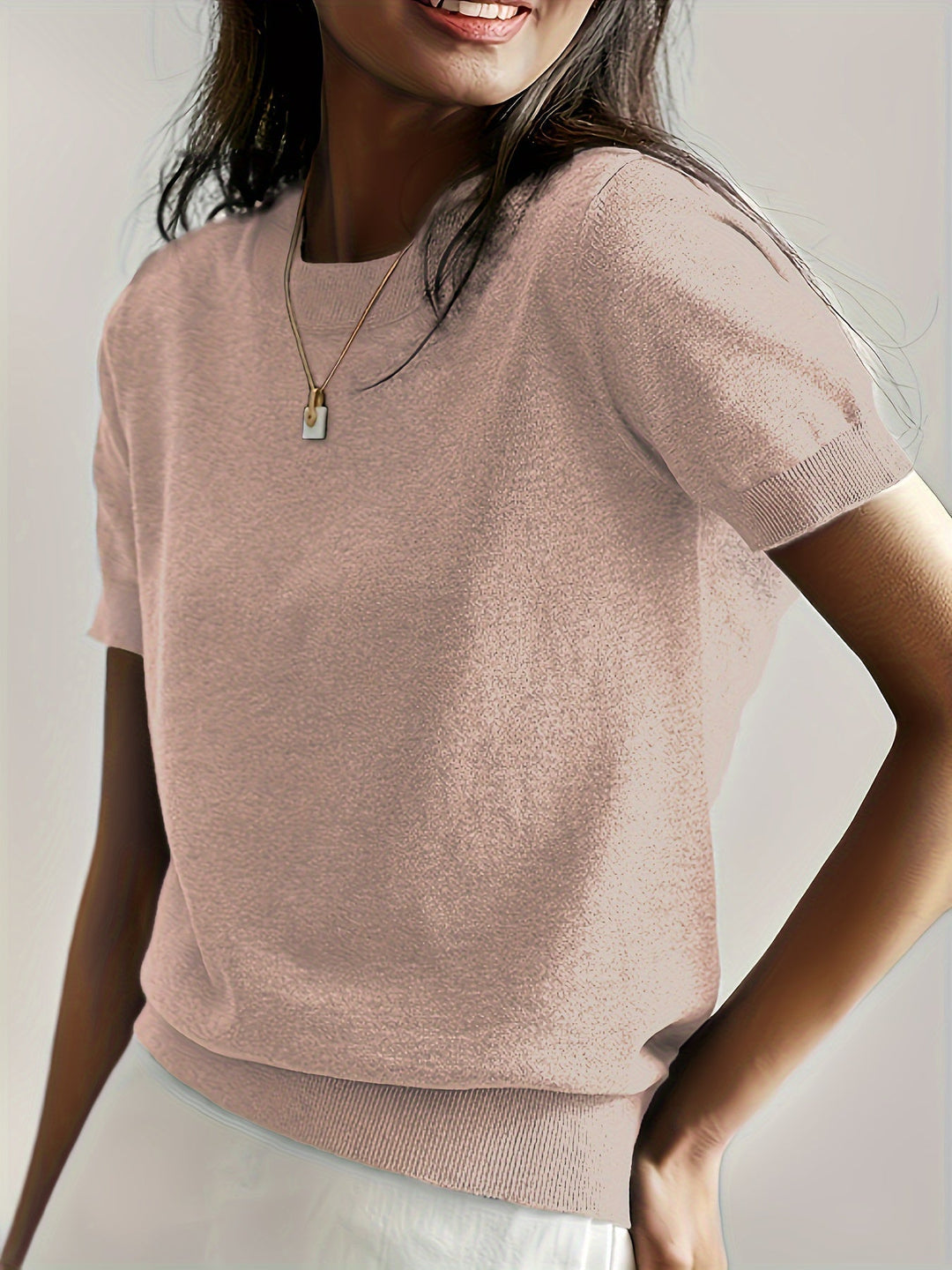 Anais | Women's Lightweight Casual Short Sleeve Top