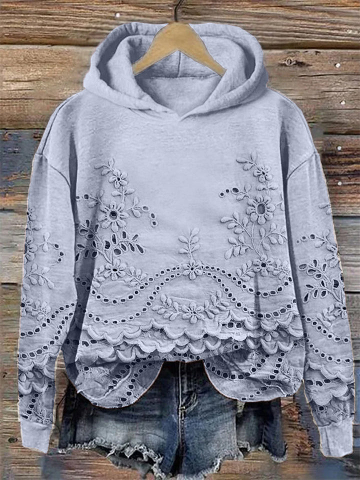 Ravella | Women's Vintage Printed Hoodie