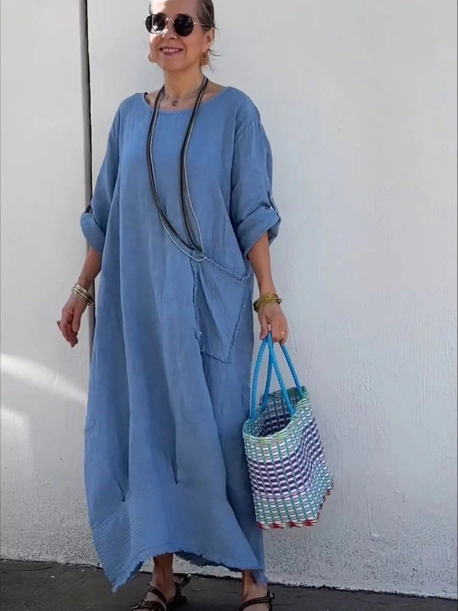 Leonore | Women's Relaxed Breezy Oversized Maxi Dress