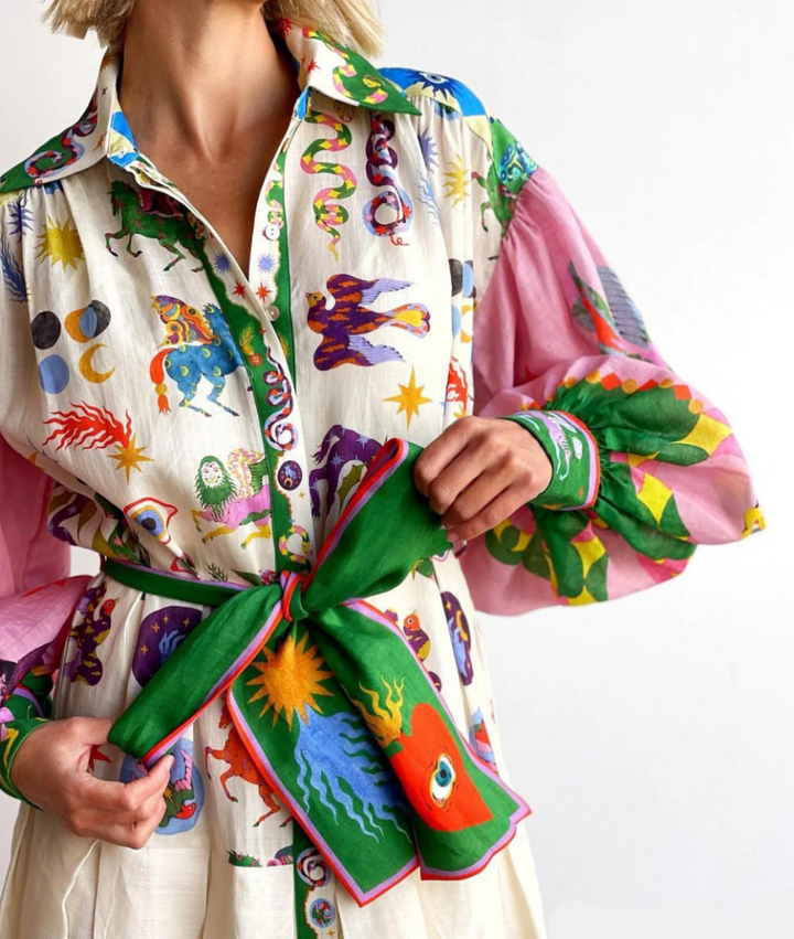 Claudia | Women's Dress with Volume