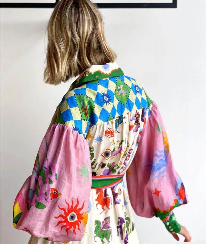 Claudia | Women's Dress with Volume