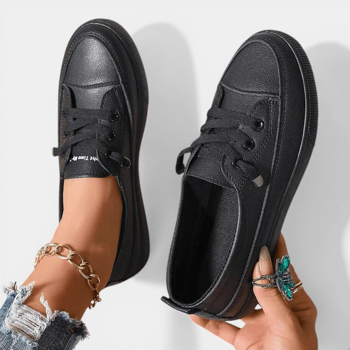 Ana | Orthopedic Flat Lace-Up Shoes