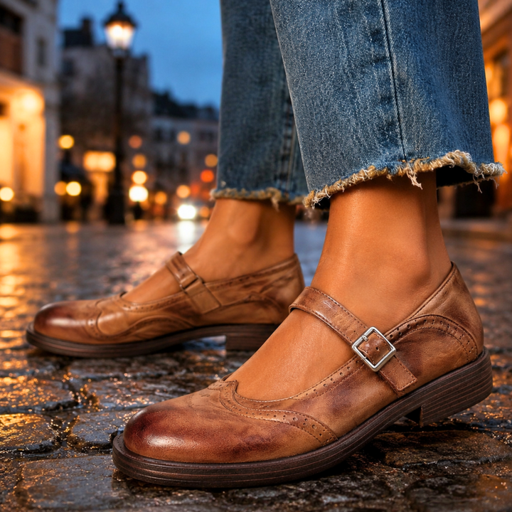 Lainey | Orthopedic Leather Loafers