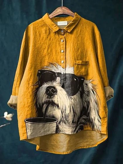 Buddy | Longline Dog Art Shirt