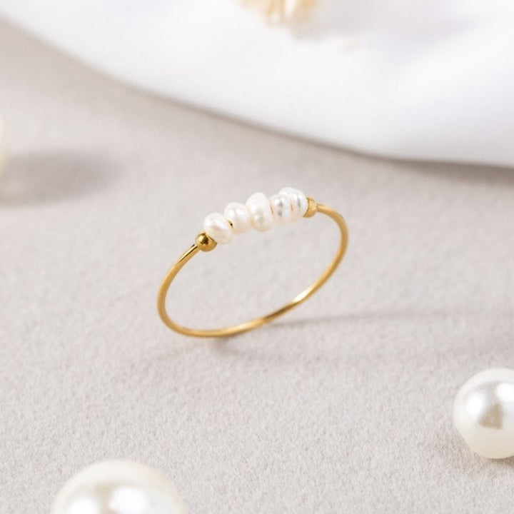 Silva | Ring made of freshwater pearls