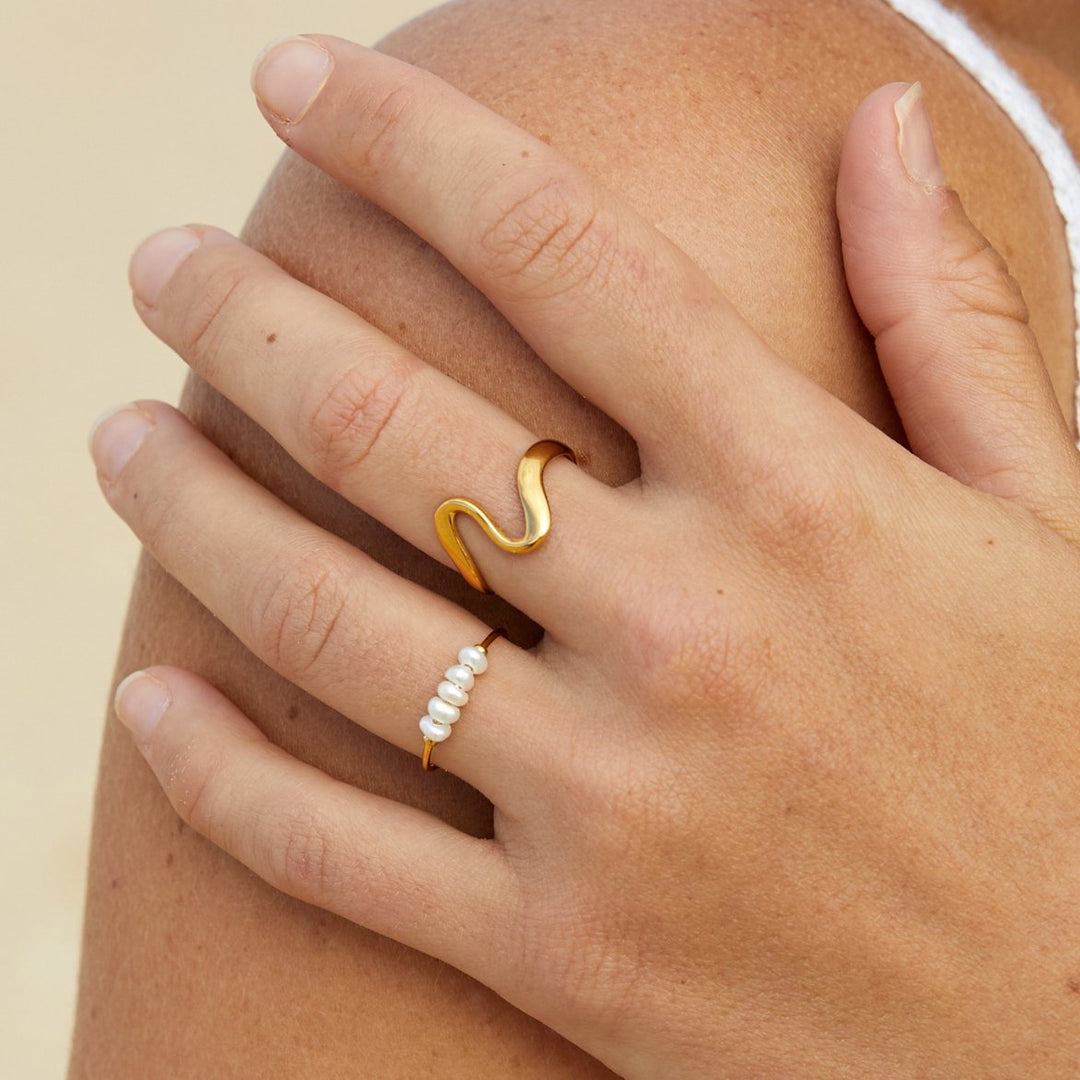 Silva | Ring made of freshwater pearls