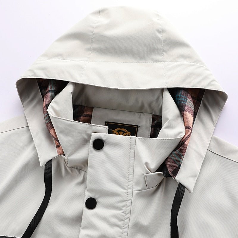 Men's Relaxed Cole Outdoor Jacket, Windproof and Waterproof Protection with Pockets