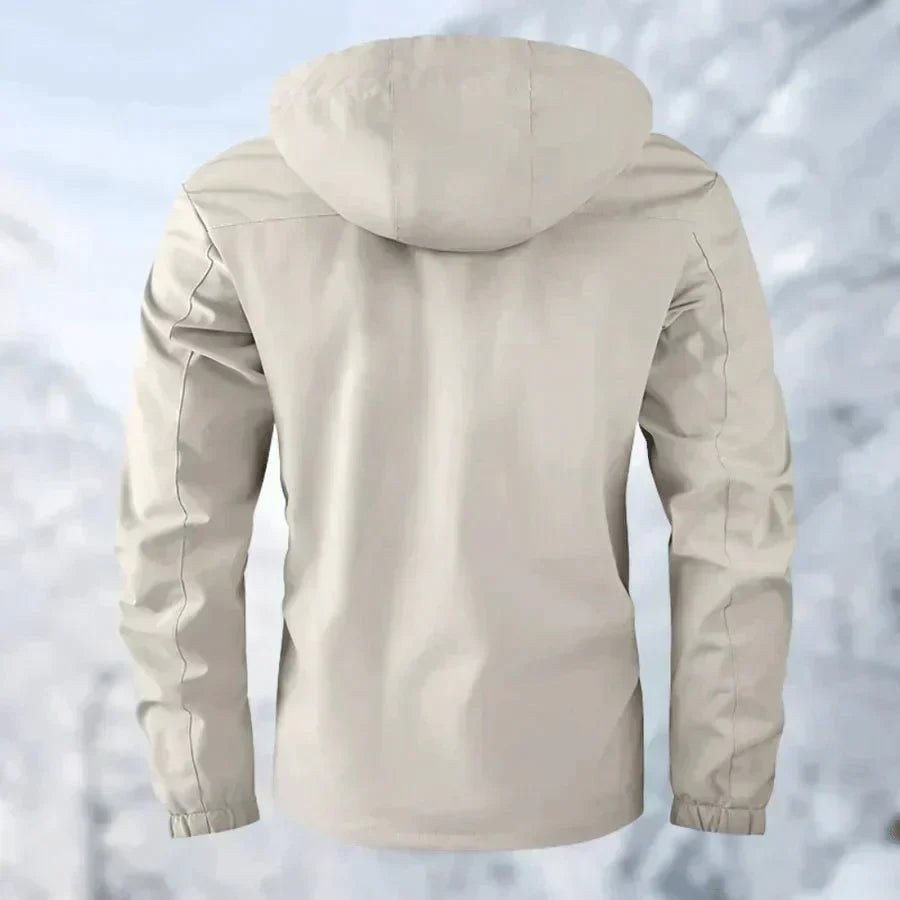 Men's Relaxed Cole Outdoor Jacket, Windproof and Waterproof Protection with Pockets