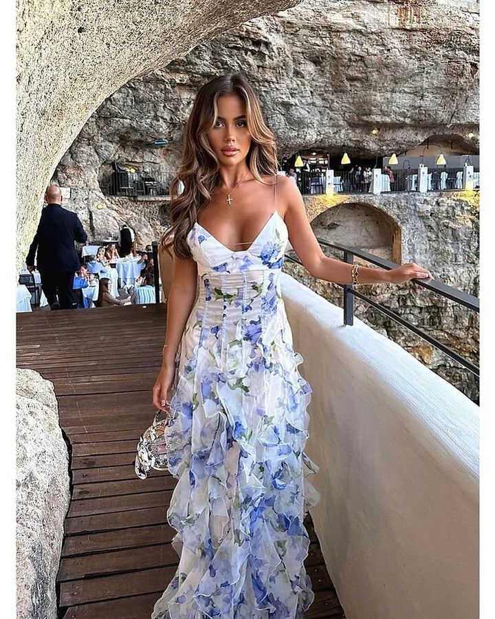 Carla | Women's Floral Enchantment Maxi Dress