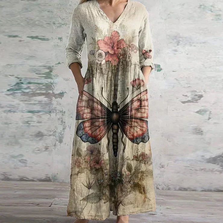 Kate | Women's Elegant Retro Maxi Dress