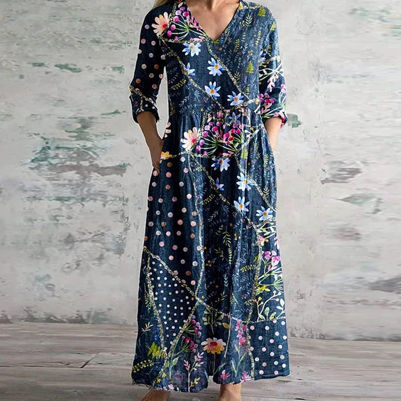 Kate | Women's Elegant Retro Maxi Dress
