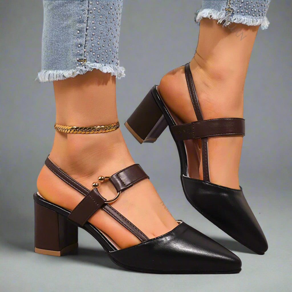 Ava | Women's Cushioned Pointed-Toe Orthopedic Heels