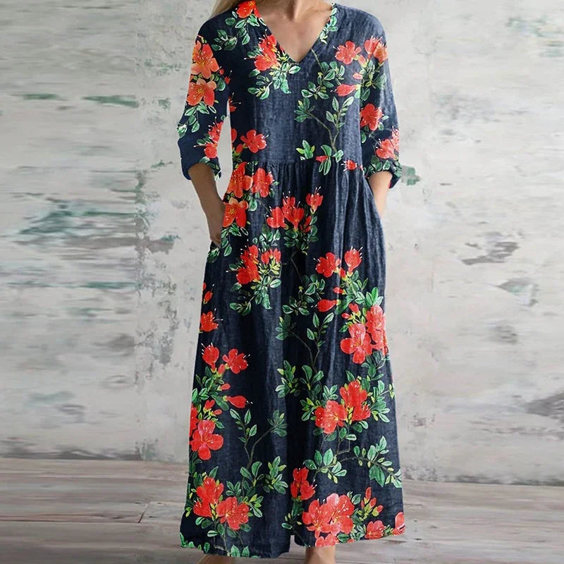 Kate | Women's Elegant Retro Maxi Dress