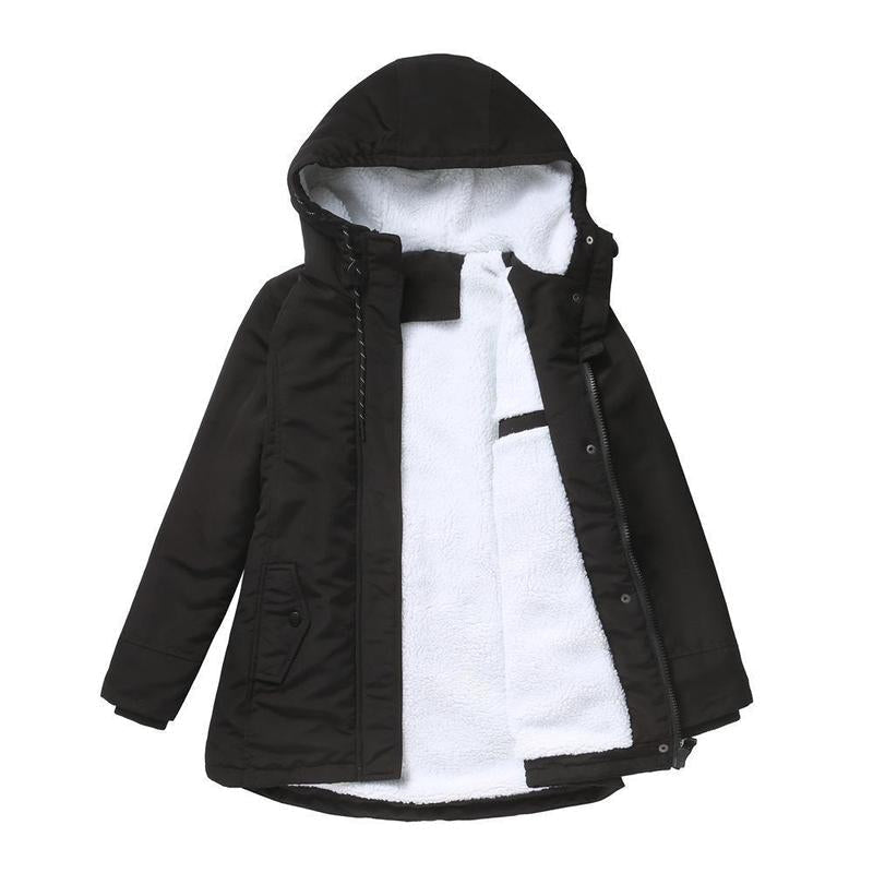 Amina | Women's Insulated Hooded Winter Coat with Quilted Lining for Ultimate Warmth