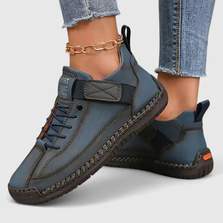 Kimberley | Women's Cushioned Lace-Up Comfy Orthopedic Trainers