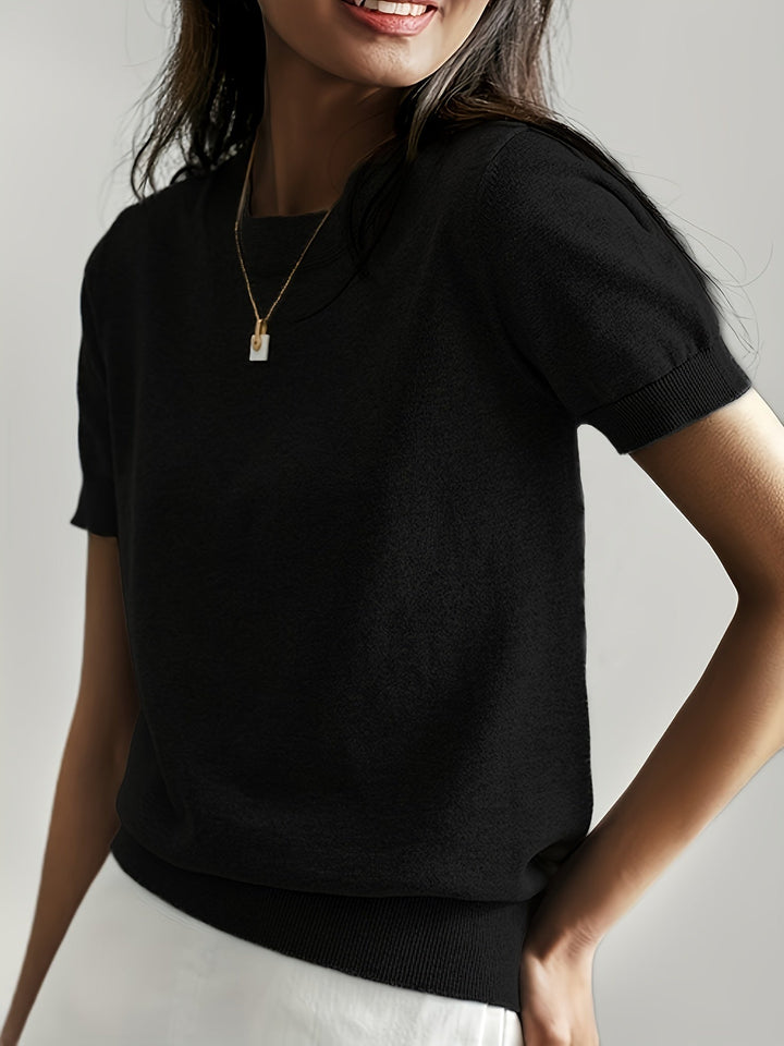 Anais | Women's Lightweight Casual Short Sleeve Top