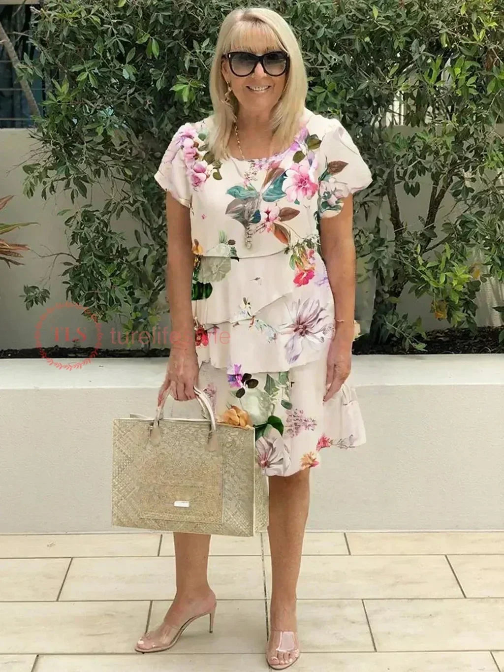 Phoebe | Women's Relaxed Bloom Ruffle Mini Dress