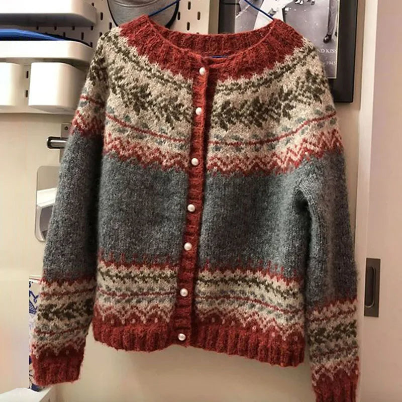 Atasha | Women's Vintage Icelandic Cardigan