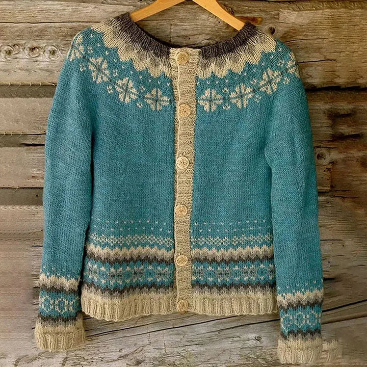Allaira | Women's Vintage Icelandic Cardigan