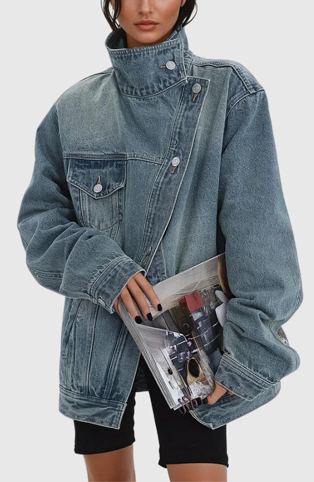 Bella | Women's Artistic Denim Jacket