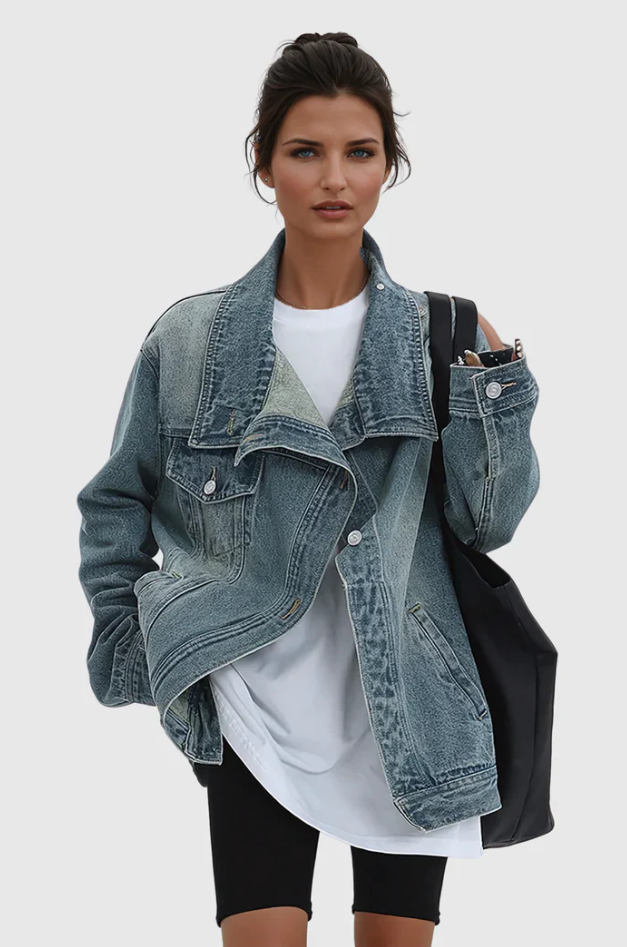 Bella | Women's Artistic Denim Jacket