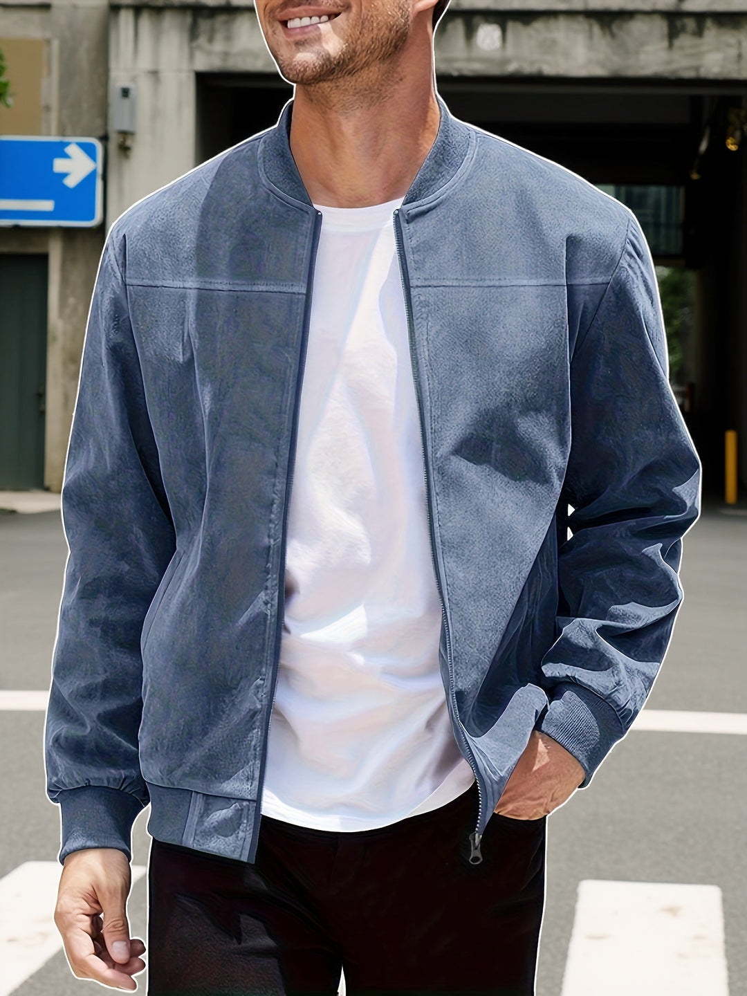 Mason | Men's Trendy Zip-Up Jacket with Pockets