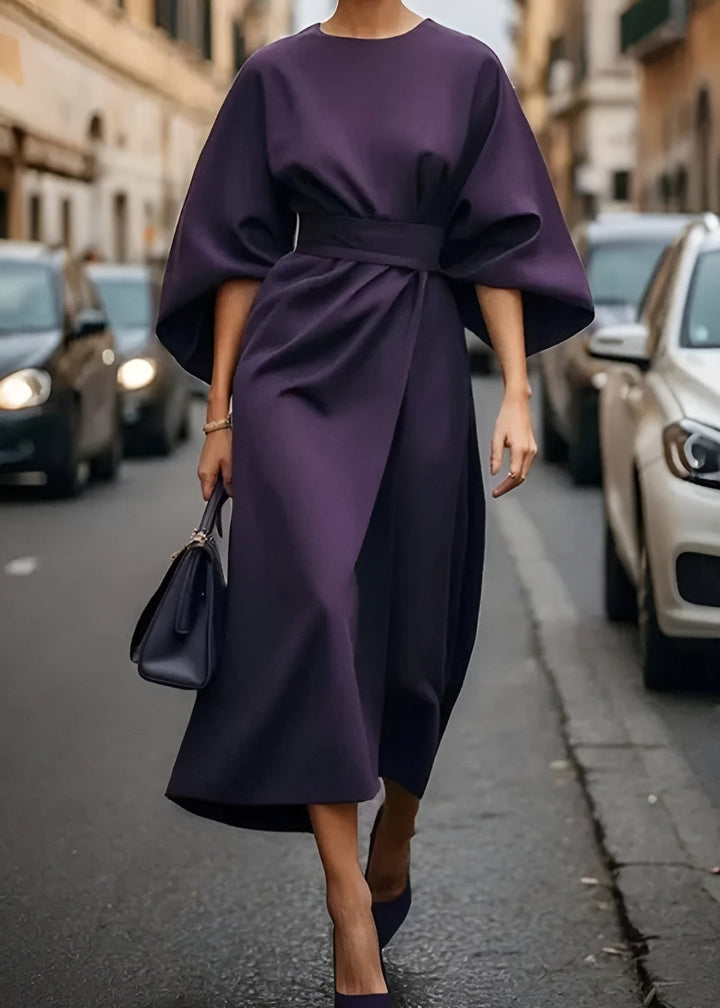 Aurora | Women's Flowy Belted Maxi Dress