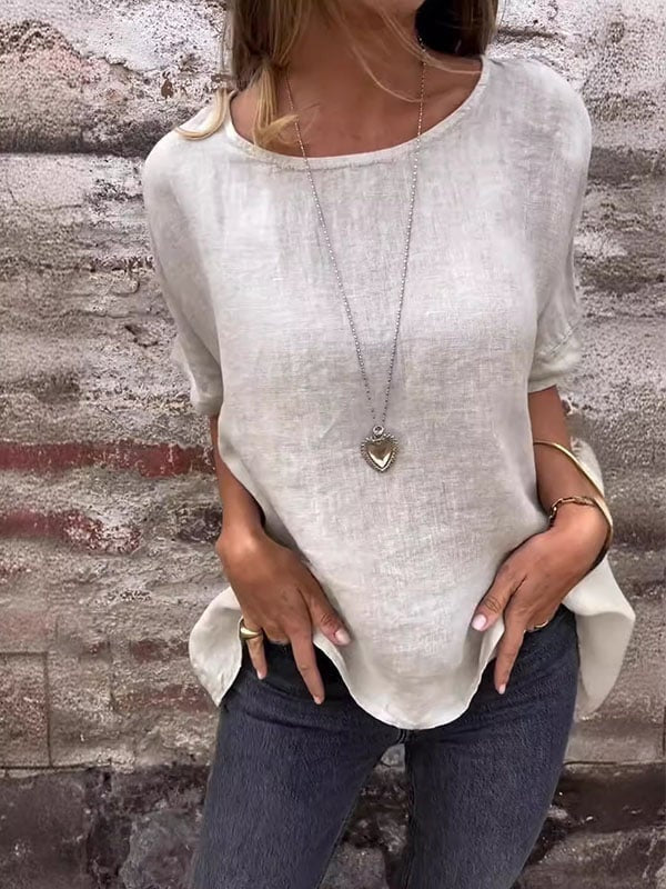 Annette | Women's Minimalist Relaxed Top