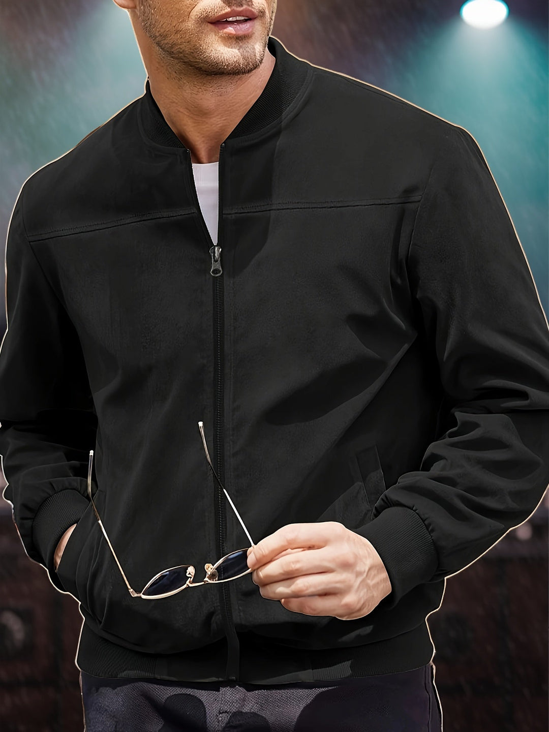 Mason | Men's Trendy Zip-Up Jacket with Pockets