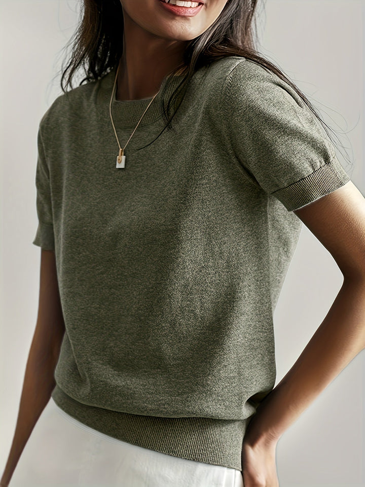 Anais | Women's Lightweight Casual Short Sleeve Top