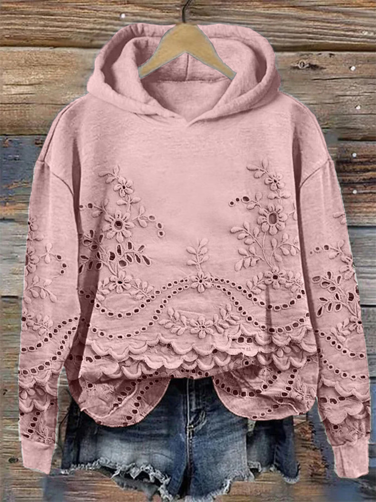 Ravella | Women's Vintage Printed Hoodie