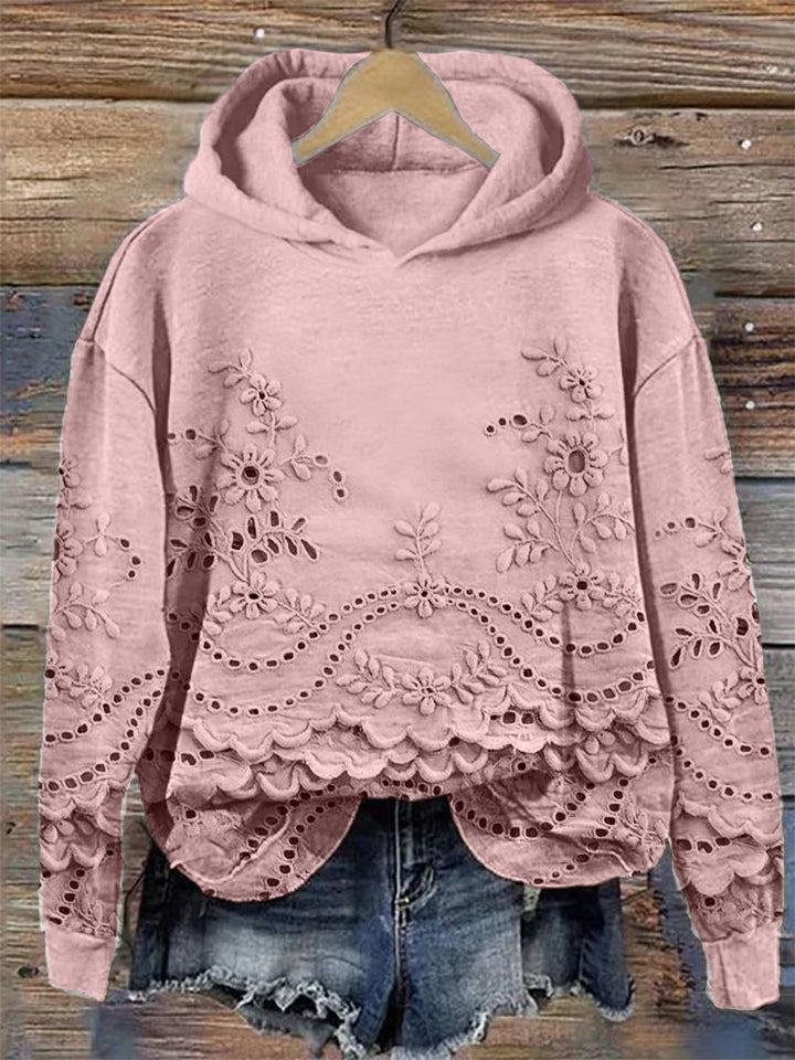 Ravella | Women's Vintage Printed Hoodie