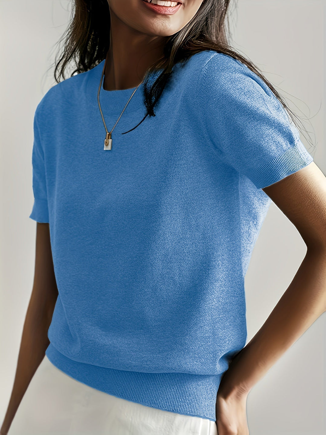 Anais | Women's Lightweight Casual Short Sleeve Top