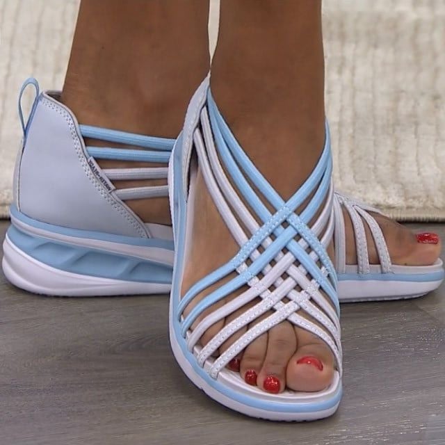 Gisela | Women's Cushioned Open-Toe Trendy Lightweight Orthopedic Sandals