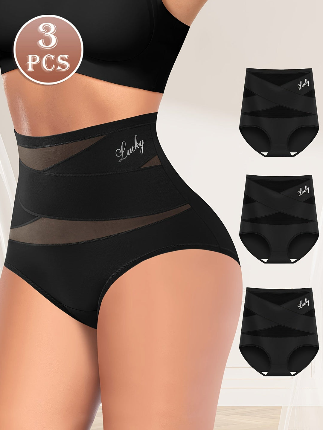 Elvy | Women's High-Waisted Tummy Control Panties