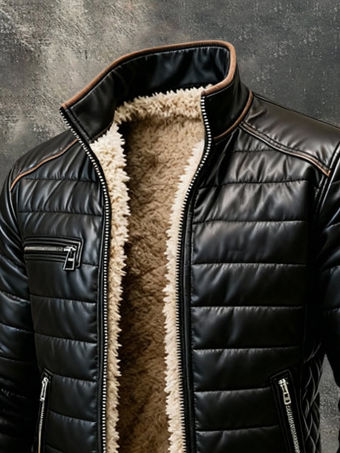 Brunon | Men's Premium Insulated Jacket With Luxurious Plush Lining