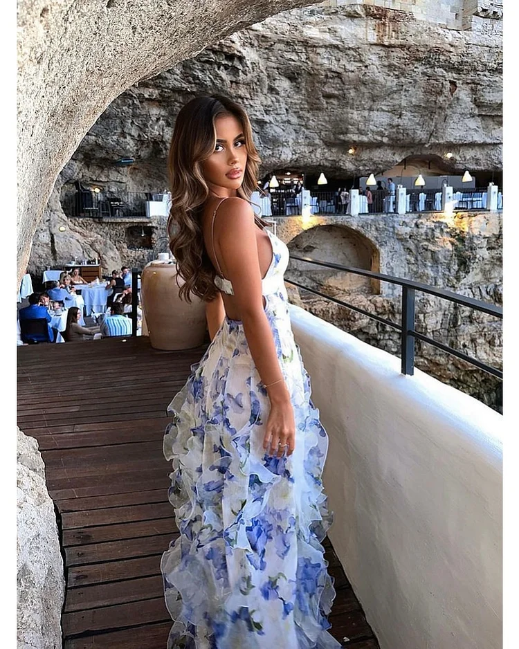 Carla | Women's Floral Enchantment Maxi Dress
