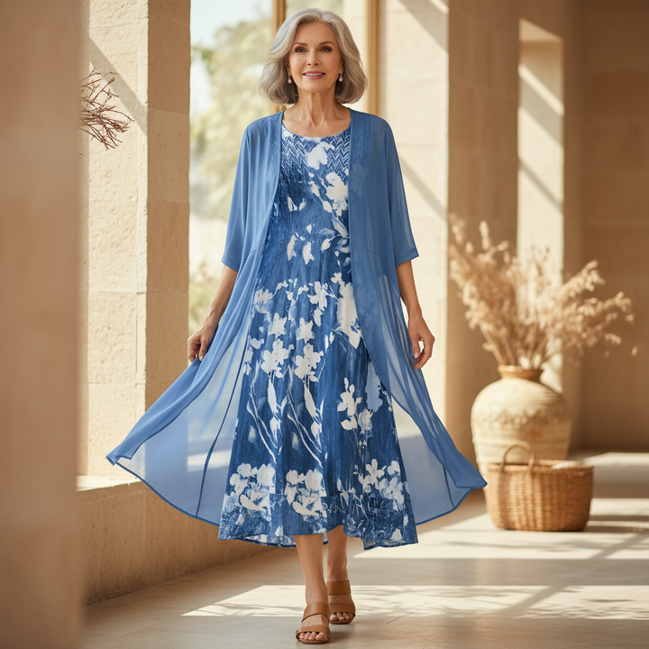 Anita | Women's Graceful Midi Dress Set