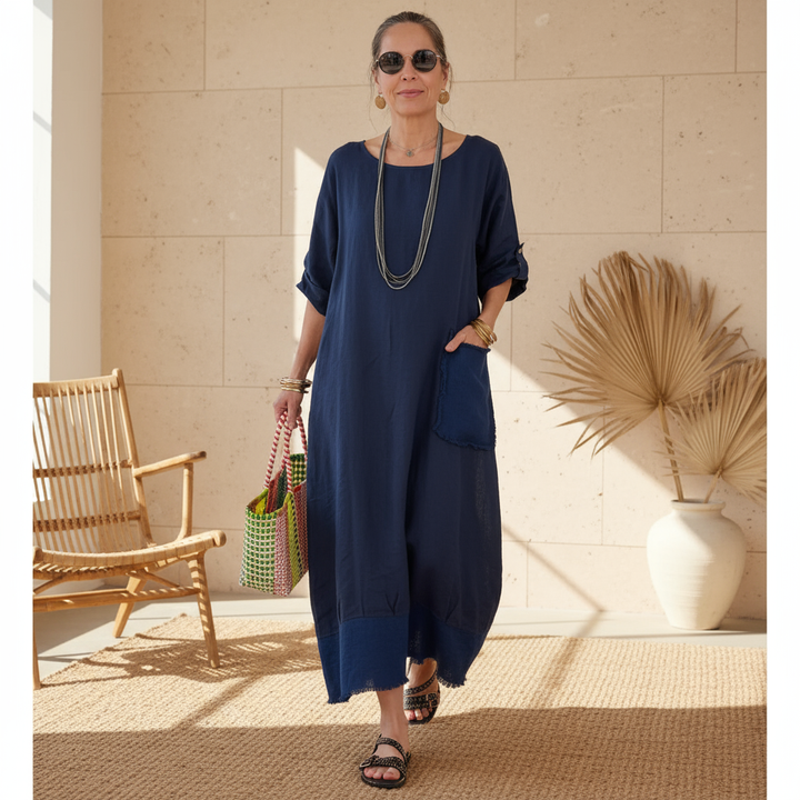 Leonore | Women's Relaxed Breezy Oversized Maxi Dress