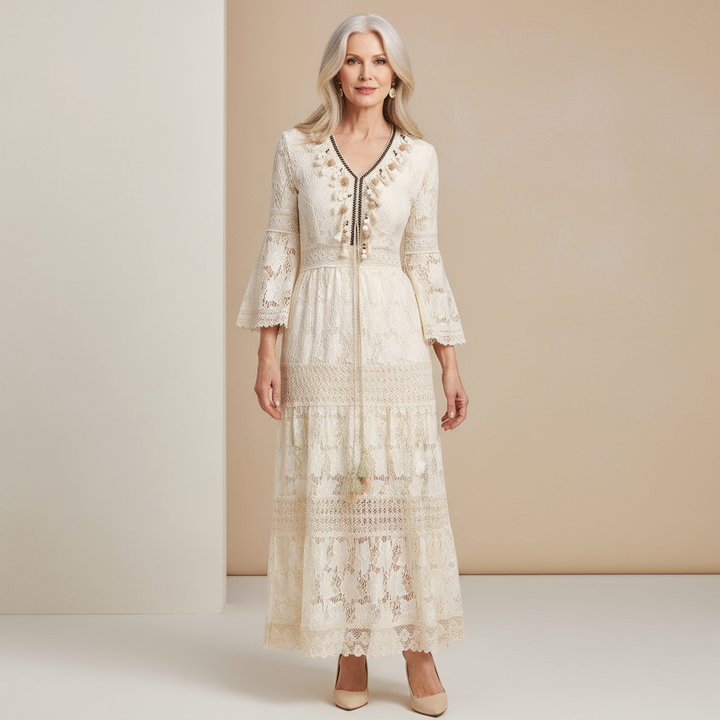 Amary | Women's Boho Maxi Dress