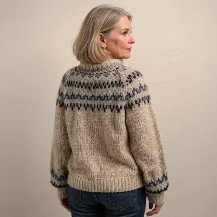 Ashley | Women's Vintage Handcrafted Icelandic Jumper