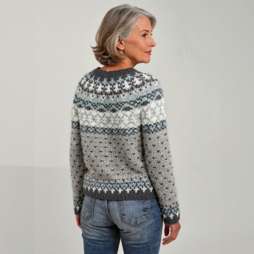 Amelia | Women's Vintage Handcrafted Icelandic Jumper