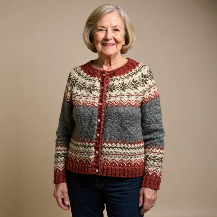 Atasha | Women's Vintage Icelandic Cardigan