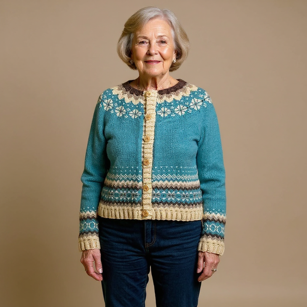Allaira | Women's Vintage Icelandic Cardigan