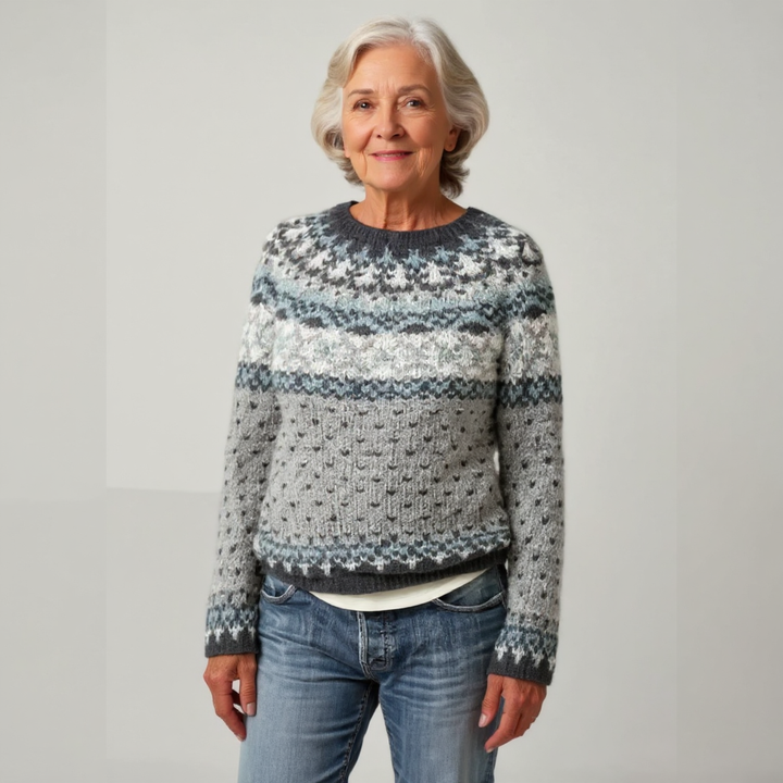 Amelia | Women's Vintage Handcrafted Icelandic Jumper