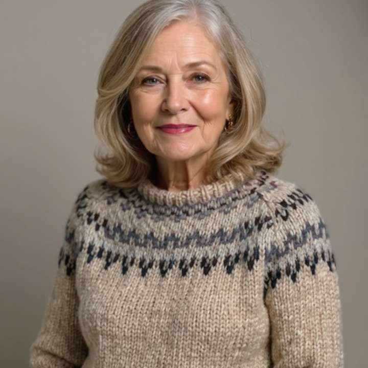 Ashley | Women's Vintage Handcrafted Icelandic Jumper